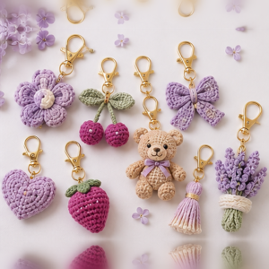 Crochet Bag Charm