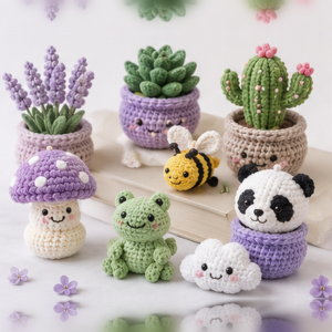 Crochet Desk Companion