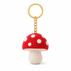 Mushroom Keychain